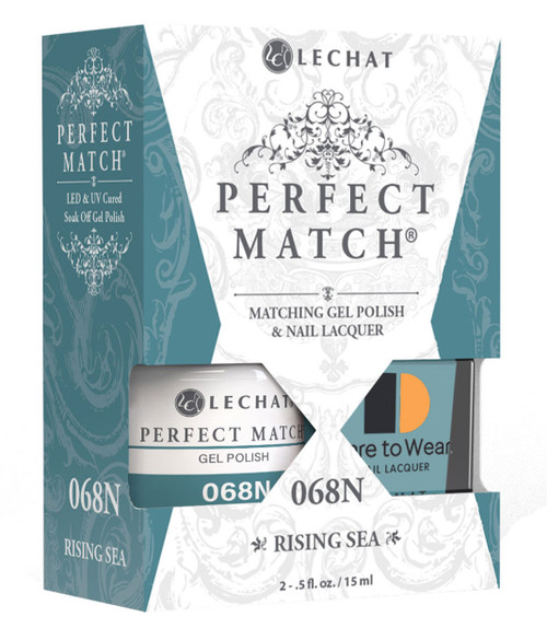 LeChat Perfect Match Gel Polish & Nail Lacquer Rising Sea - .5 oz