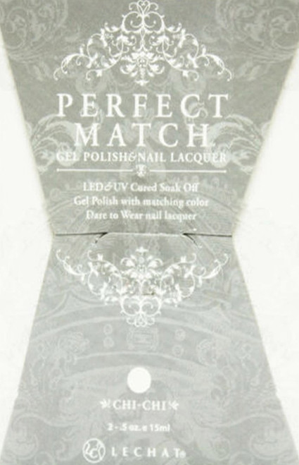 LeChat Perfect Match Gel Polish & Nail Lacquer Chi-Chi - .5oz