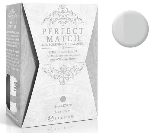 LeChat Perfect Match Gel Polish & Nail Lacquer Selene - .5oz