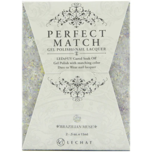 LeChat Perfect Match Gel Polish & Nail Lacquer Brazilian Muse - .5oz