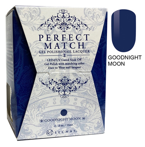 LeChat Perfect Match Gel Polish & Nail Lacquer Goodnight Moon - .5oz