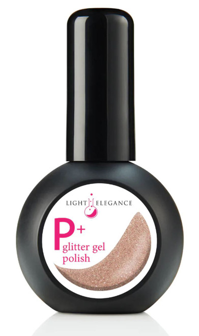 Light Elegance P+ Glitter Gel Polish Miss Suspicious - 15 ml
