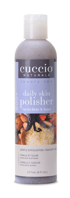 Cuccio Naturale Daily Skin Body Polisher Vanilla Bean And Sugar - 8 oz / 237 mL