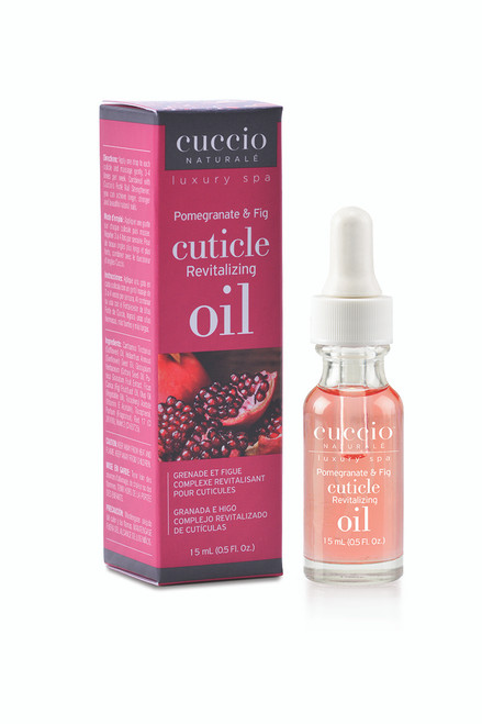 Cuccio Naturale Revitalizing Cuticle Oil Pomegranate & Fig - 0.5 oz / 15 mL