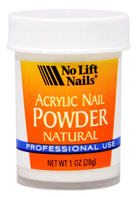 No Lift Nails Ultra Sift Acrylic Powder NATURAL - 1 oz (28g)