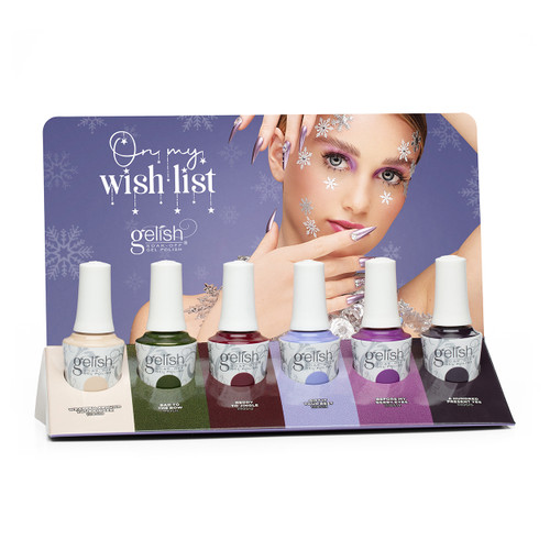 Gelish On My Wish List Holiday/Winter 2023 Collection - 6 PC NO Display