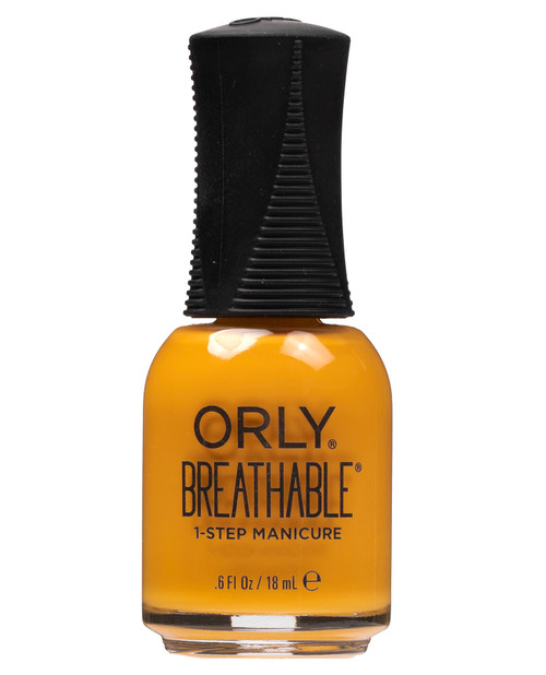 Orly Breathable Treatment + Color Caught Off Gourd - .6 fl oz / 18 mL Orly Breathable Treatment + Color Caught Off Gourd - .6 fl oz / 18 mL