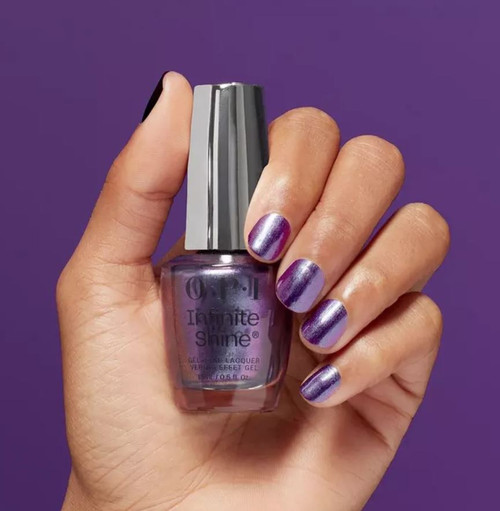 OPI Infinite Shine Purple Reign - .5 Oz / 15 mL