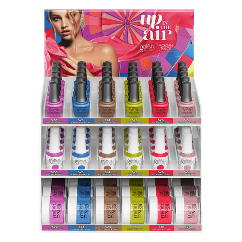 Gelish & Morgan Taylor Summer 2024 Up In The Air Collection