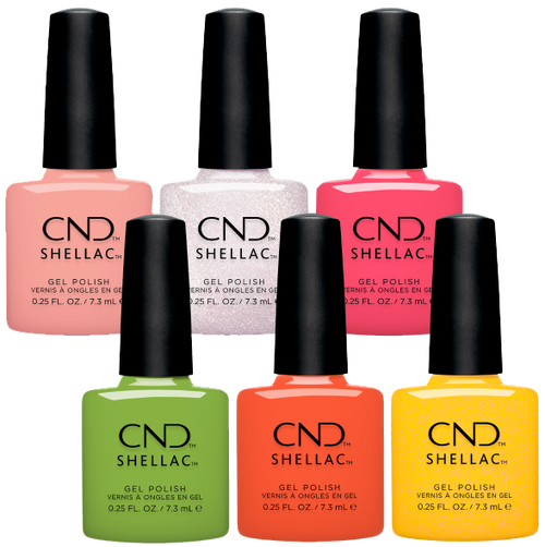 CND Shellac & Vinylux Gleam & Glow Prepack Summer 2024 Collection