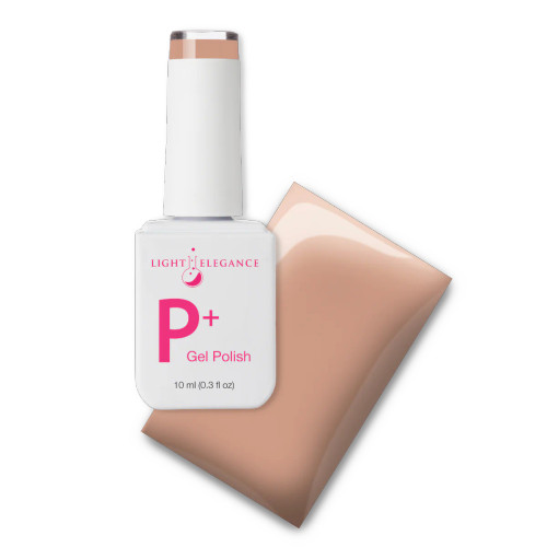 Light Elegance P+ Color Gel Polish Nude with Attitude - 10 ml