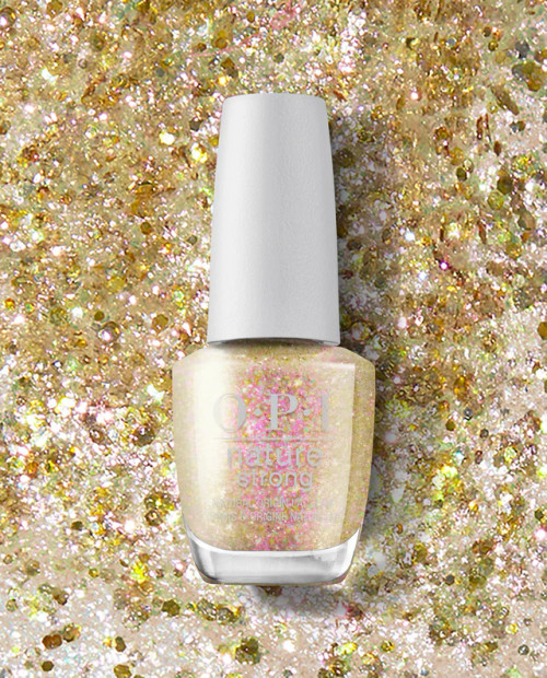 OPI Nature Strong Nail Lacquer Mind-full of Glitter - .5 Oz / 15 mL