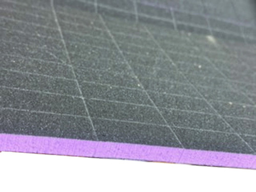 Salon Professional Mini Disposable Nail Buffer Blocks 80/80 - Purple/Black - 1000pcs