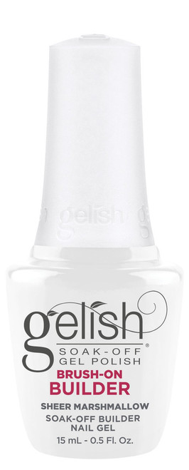 Gelish HEMA-Free Brush-On Builder Sheer Marshmallow - 15 mL / .5 fl oz