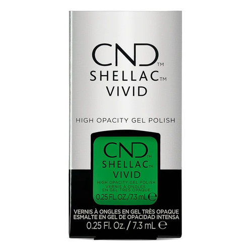 CND SHELLAC VIVID Shamrock Green - 0.25 fl. oz. / 7.3mL