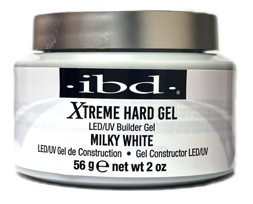 IBD Hard Gel LED/UV Xtreme Builder Gel Milky White - 56 g / 2 oz