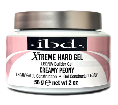 IBD Hard Gel LED/UV Xtreme Builder Gel Creamy Peony - 56 g / 2 oz