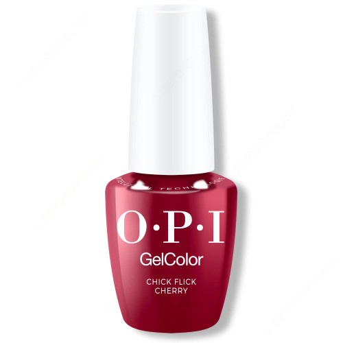 OPI GelColor Intelli-Gel Chick Flick Cherry GCH02 - 0.5 oz (15 mL)