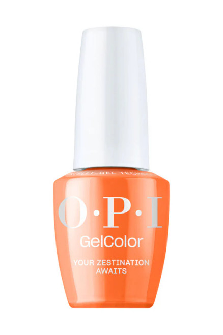 OPI GelColor Intelli-Gel Your Zestination Awaits GCS084 - 0.5 oz (15 mL)