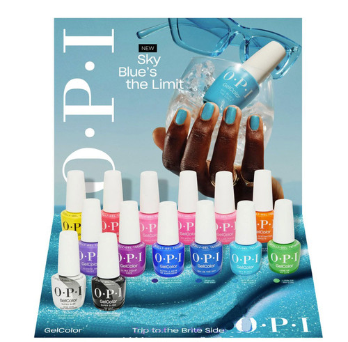OPI GelColor Summer 2026 Trip to the Brite Side Collection - 14PC Display