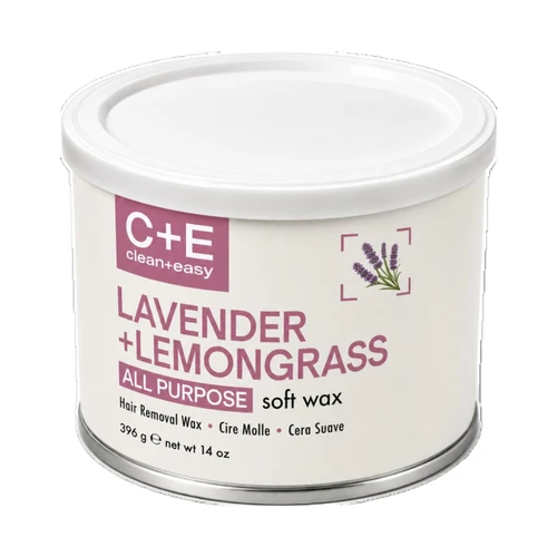 Clean + Easy Lavender + Lemongrass All Purpose Soft Wax - 14 oz