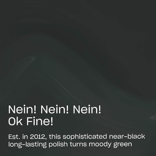 OPI Infinite Shine Nein! Nein! Nein! OK Fine! ISL229 - .5 oz / 15 mL