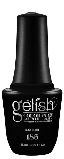 Gelish Color Plus Gel Nail Polish Black Tie Vibe - 0.5 fl oz