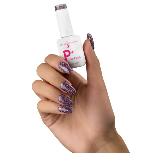 Light Elegance P+ Glitter Gel Polish My Showgirl - 10 ml