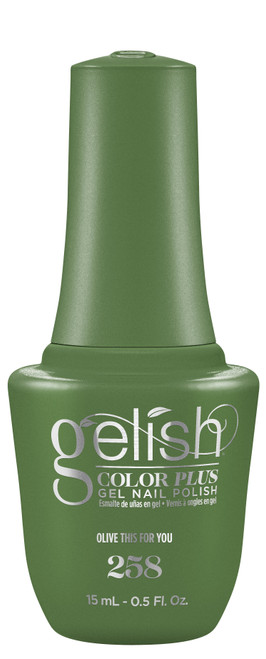 Gelish Color Plus Gel Nail Polish Olive This For You - 0.5 fl oz