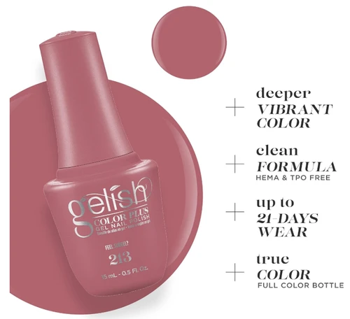Gelish Color Plus Gel Nail Polish Feel Sureel? - 0.5 fl oz