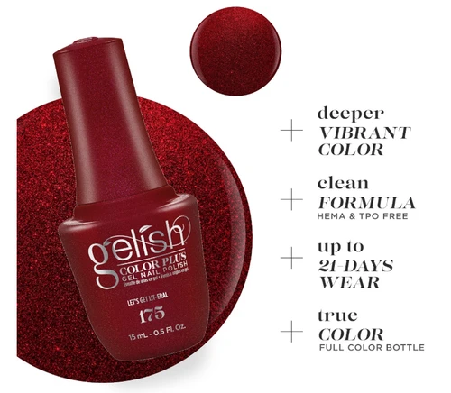 Gelish Color Plus Gel Nail Polish Let's Get Lit-eral - 0.5 fl oz