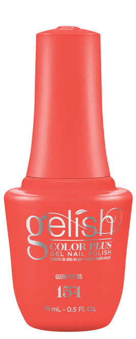 Gelish Color Plus Gel Nail Polish Glow Off Sis - 0.5 fl oz