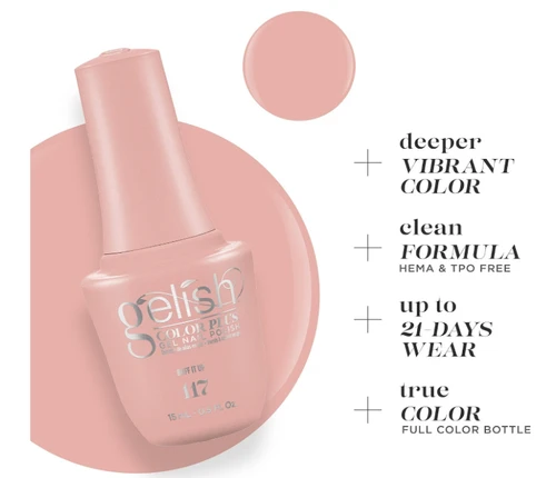 Gelish Color Plus Gel Nail Polish Buff It Up - 0.5 fl oz