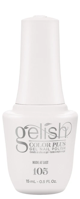 Gelish Color Plus Gel Nail Polish Nude At Last - 0.5 fl oz