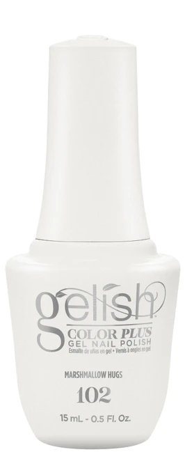 Gelish Color Plus Gel Nail Polish Marshmallow Hugs - 0.5 fl oz