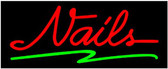 Neon Sign - Nails Italic 1