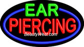 Neon Flashing Sign Ear Piercing