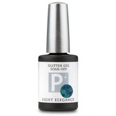 Light Elegance P+ Glitter Gel Polish Caffeine Coma - 11.8 ml