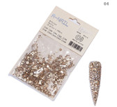 NDi beauty Crystallized HotFix Rhinestones FlatBack Mix Sizes AB Champagne - 1440 pcs