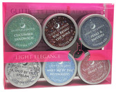 Light Elegance UV/LED Glitter Gel Spring 2021 Afternoon Picnic Collection - 6 PC