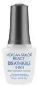Morgan Taylor  React Breathable, 3-in-1 Base Coat, Treatment