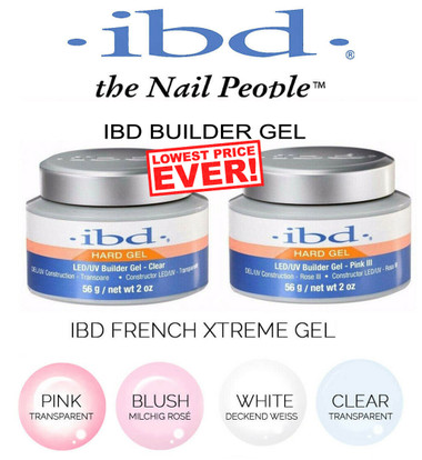 63% OFF ibd LED/UV Builder & Xtreme Gel - 2 oz / 56 gr