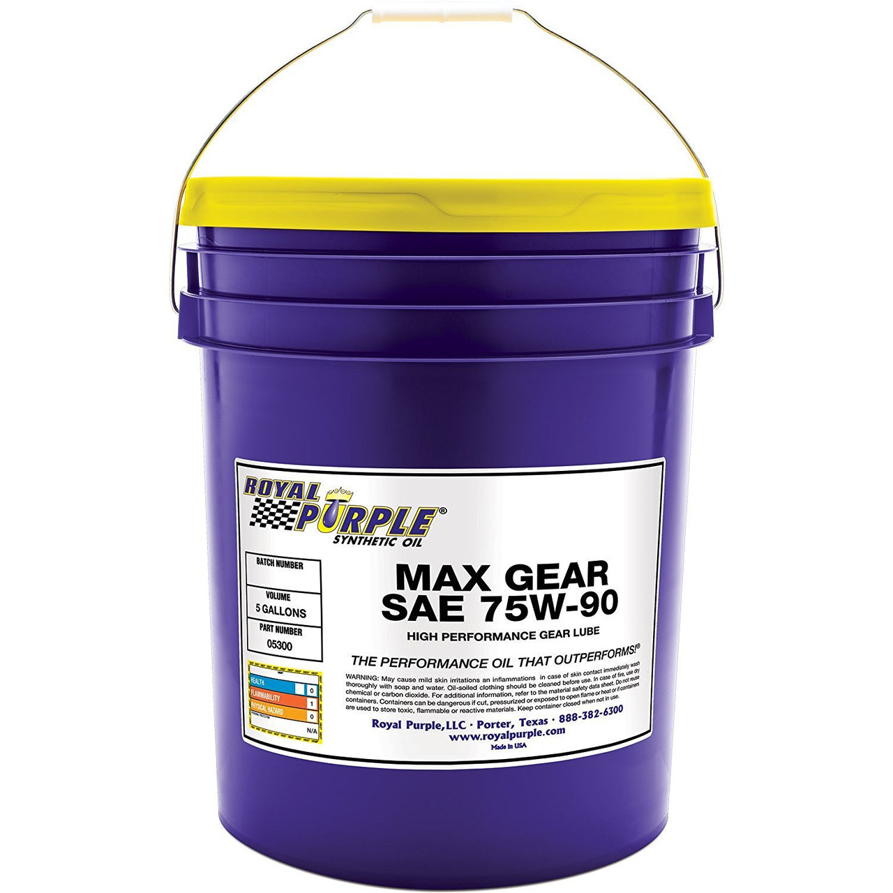 Royal Purple 75W90 Max Gear Transmission Fluid - 1 Quart (01300) –  MAPerformance