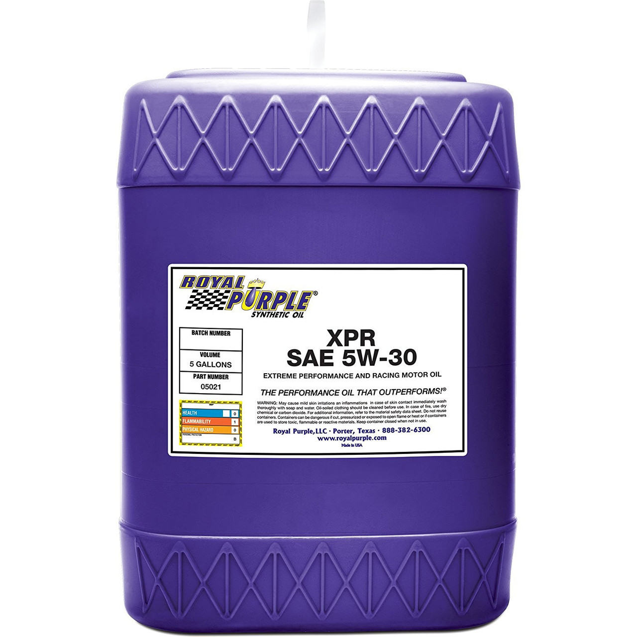 Royal Purple XPR 5W-30 Extreme Performance Racing Oil