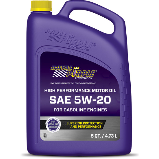 SAE 5W-20 High Performance Synthetic Motor Oil