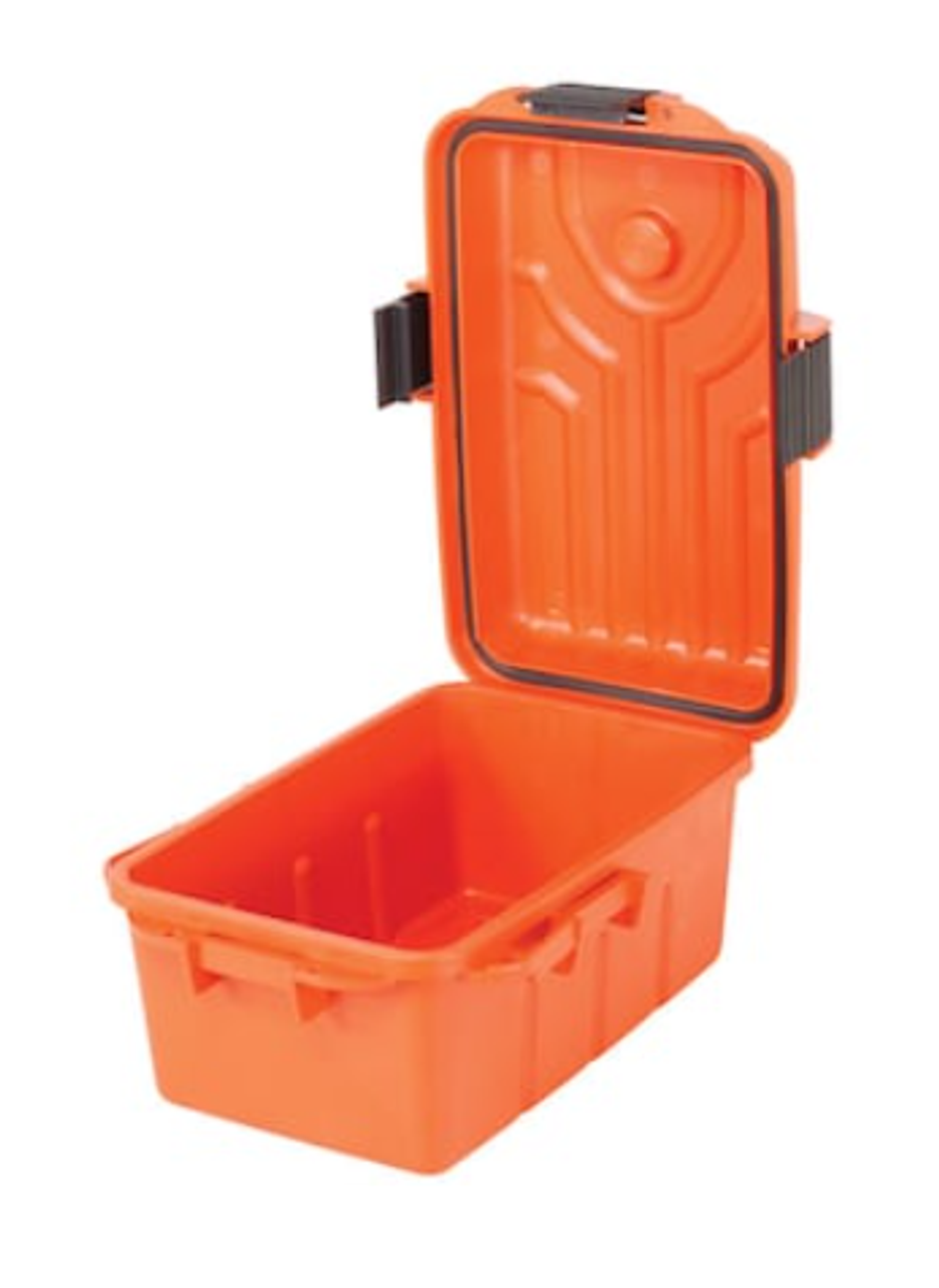 MTM DSEM Dry Storage Emergency Marine Box, Medium, Orange