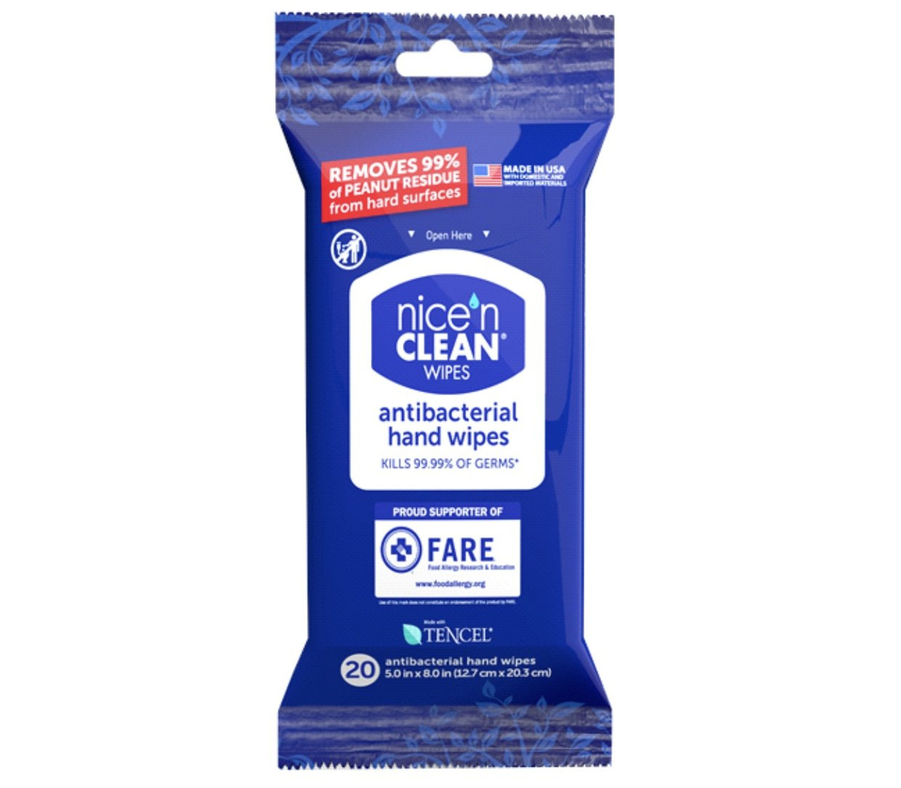 Nice 'N Clean Antibacterial Hand Wipes