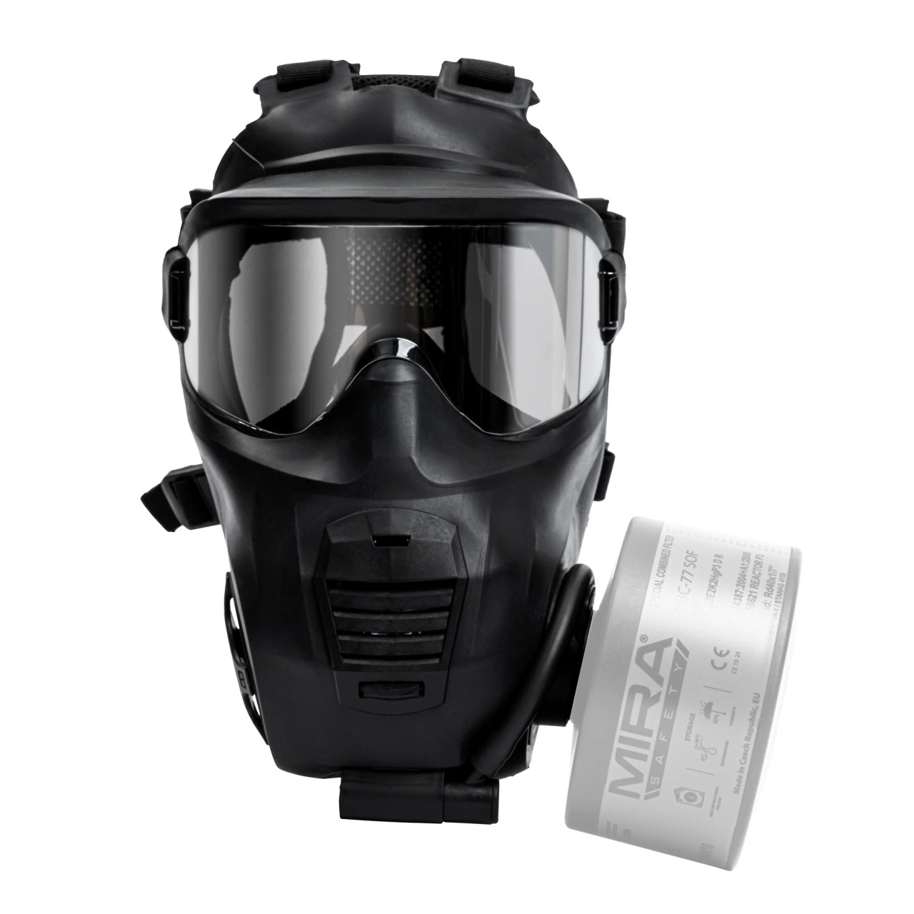 US. M6A2 CBRマスク用フード MIRA Safety C21 Full-Face Respirator Tactical Gas Mask