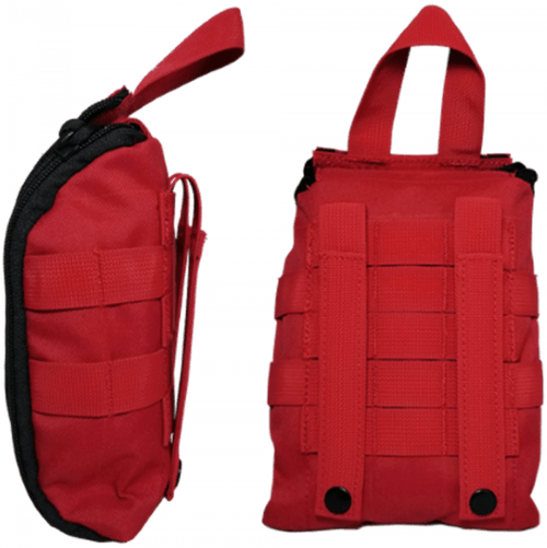 Red Medium Tear Down Pouch