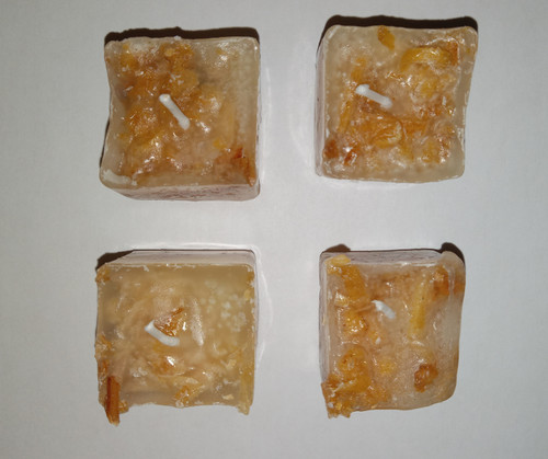 Wax Fire Starter Cubes   4 Pack